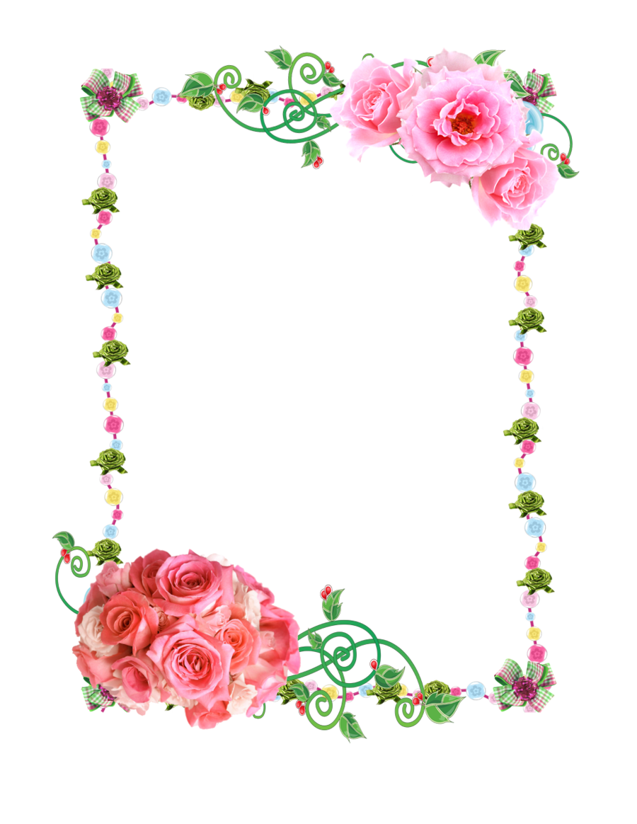Rose Frame PNG