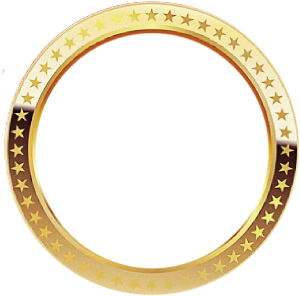 Round Frame PNG Isolated File