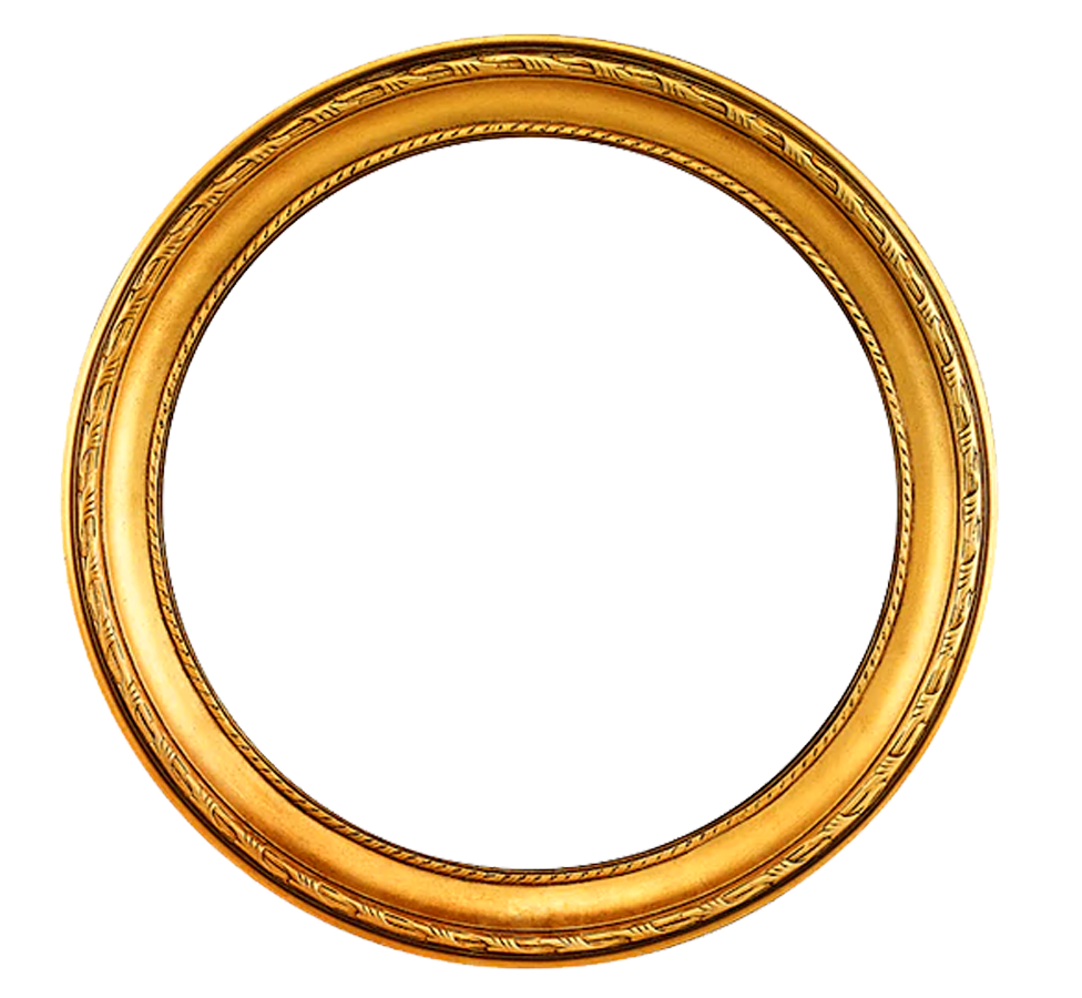Round Frame Transparent PNG