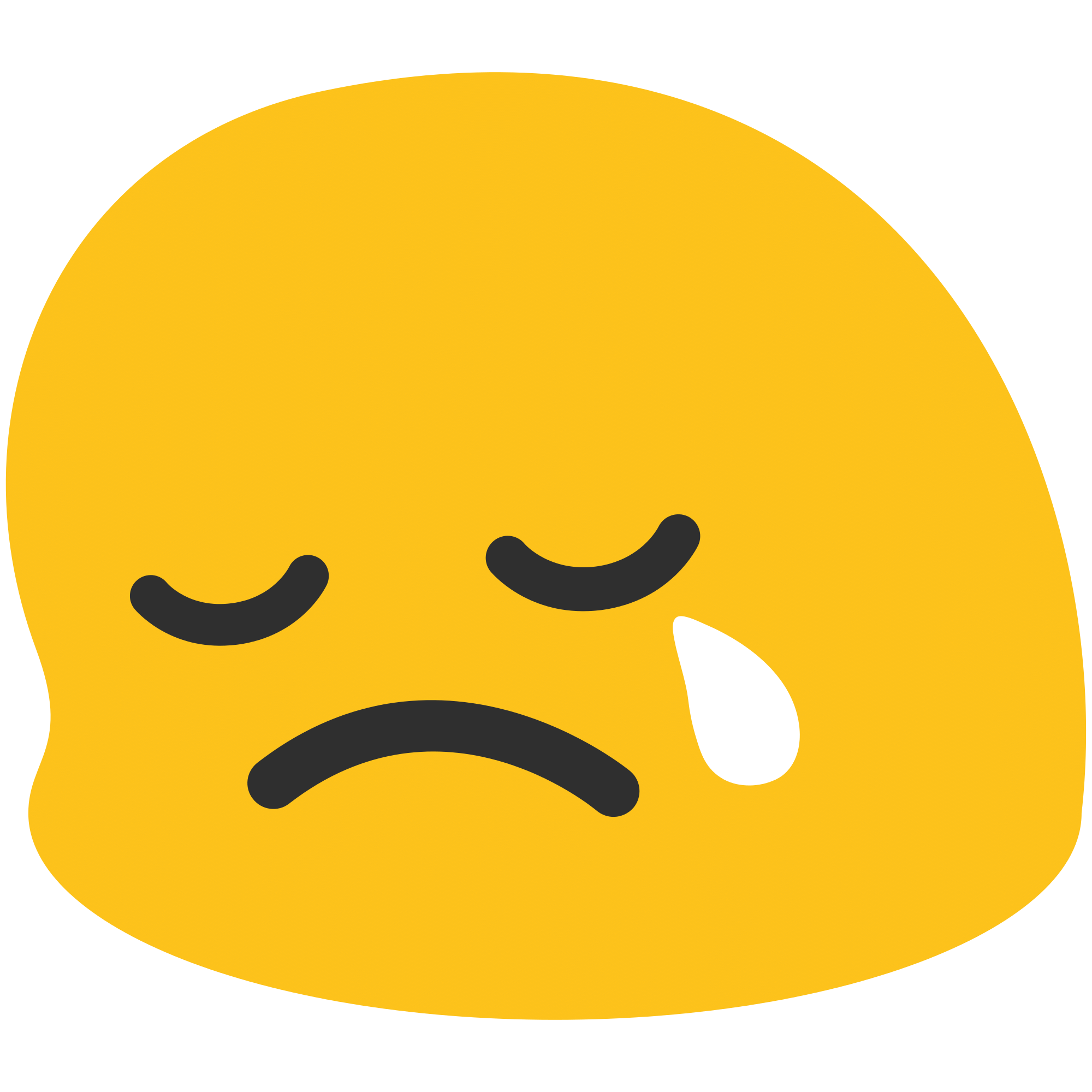 Sad Face Emoji PNG Image