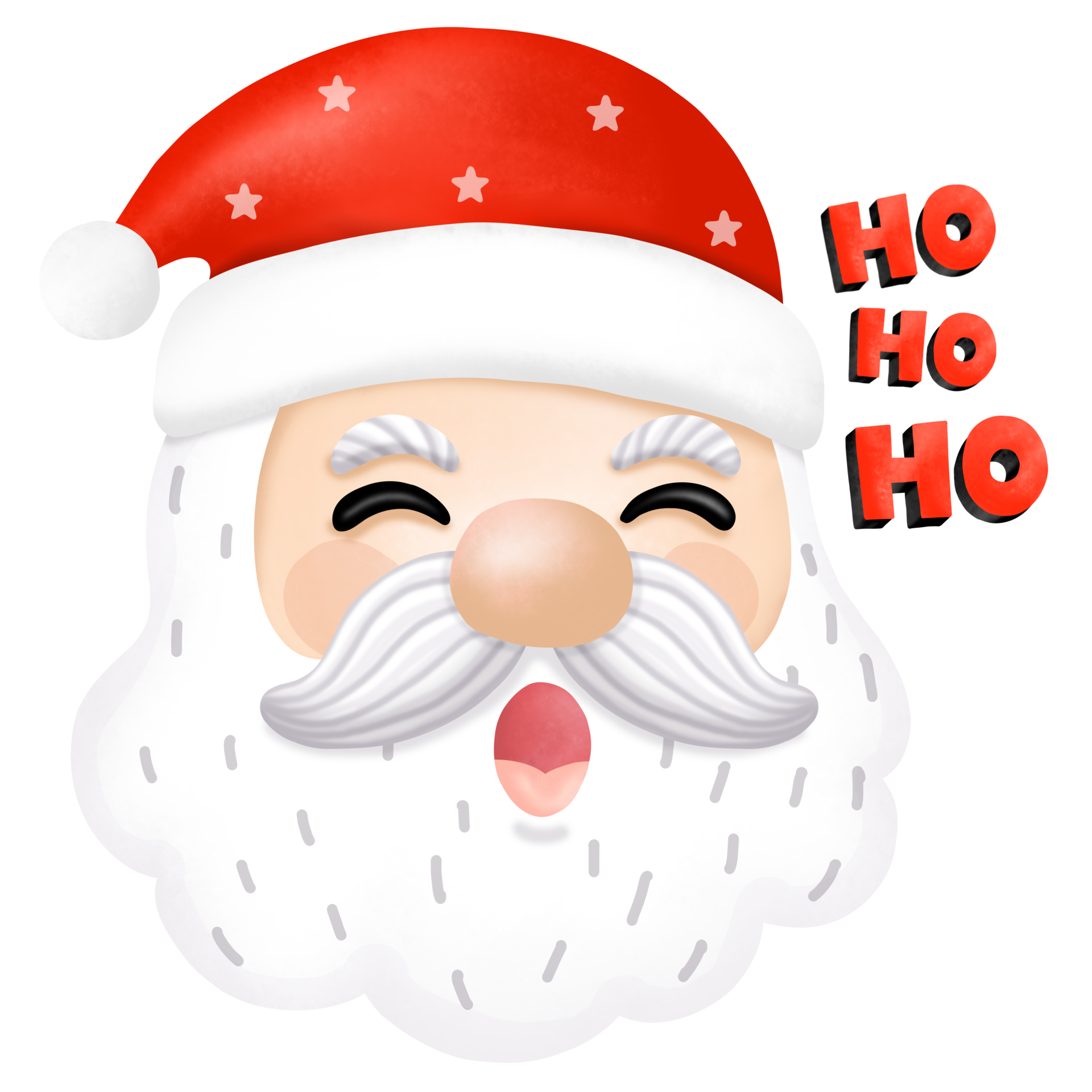 Santa Face Download PNG Image
