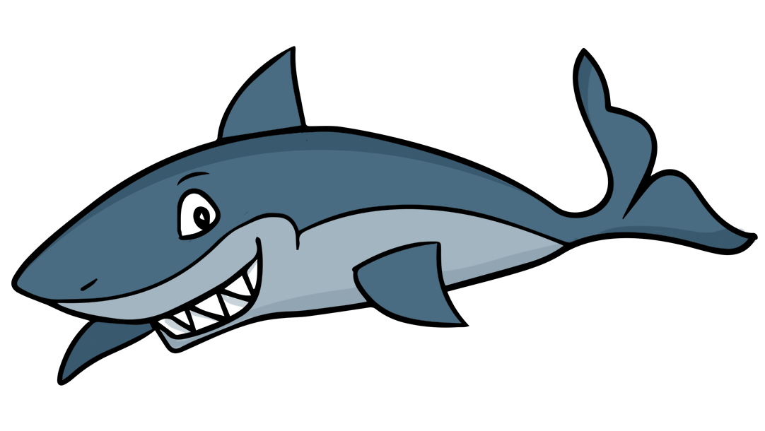 Shark Cartoon PNG HD