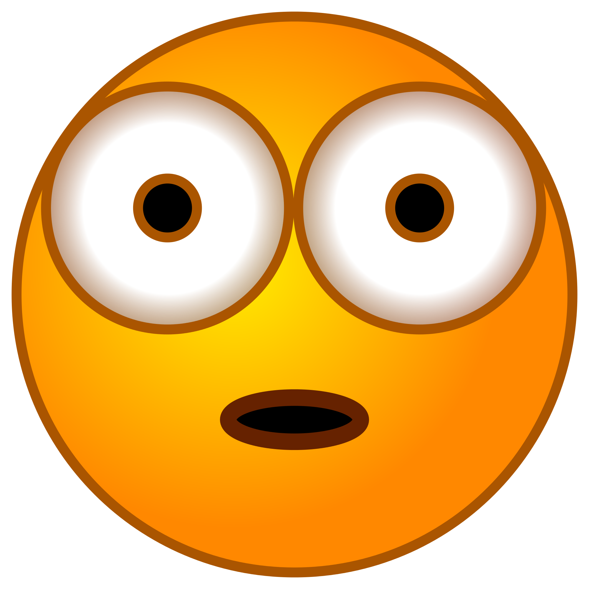 Shock Emoji PNG File