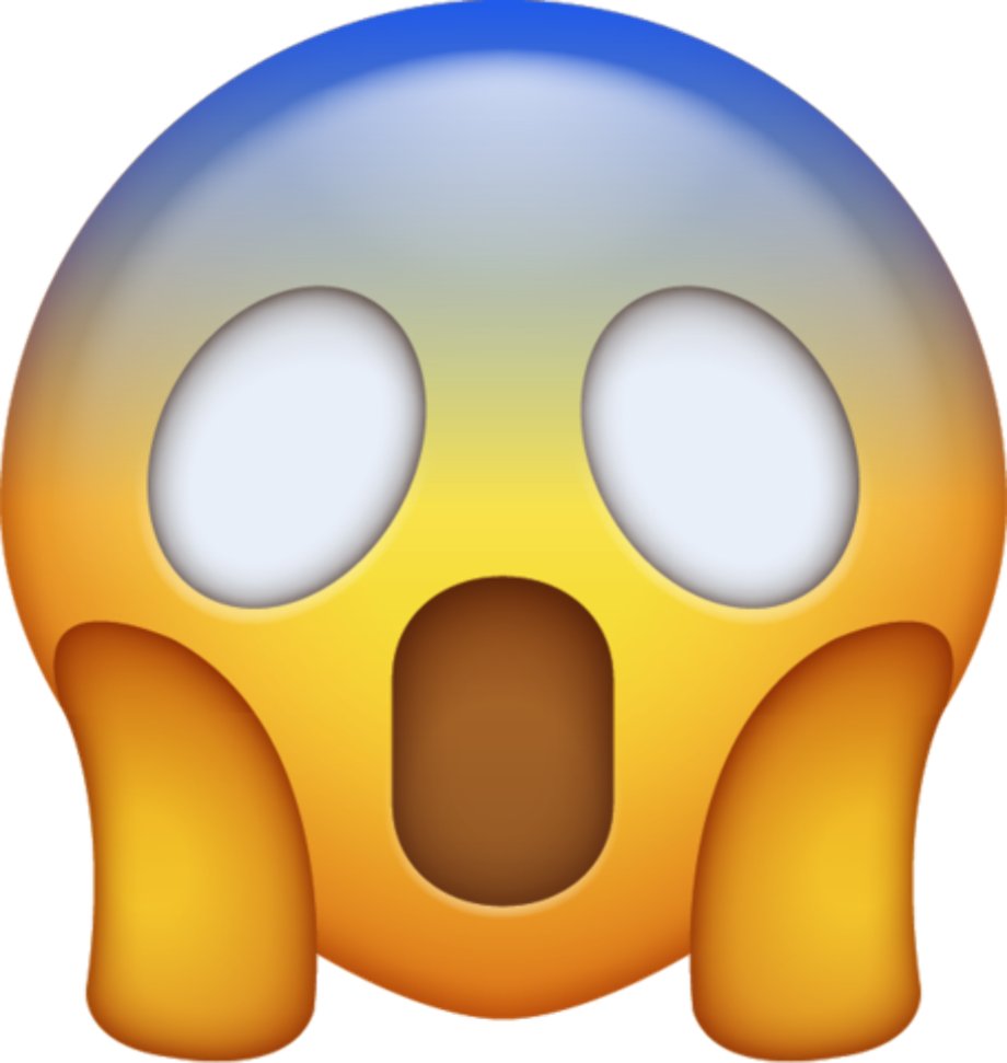 Shocking Emoji PNG | PNG Mart