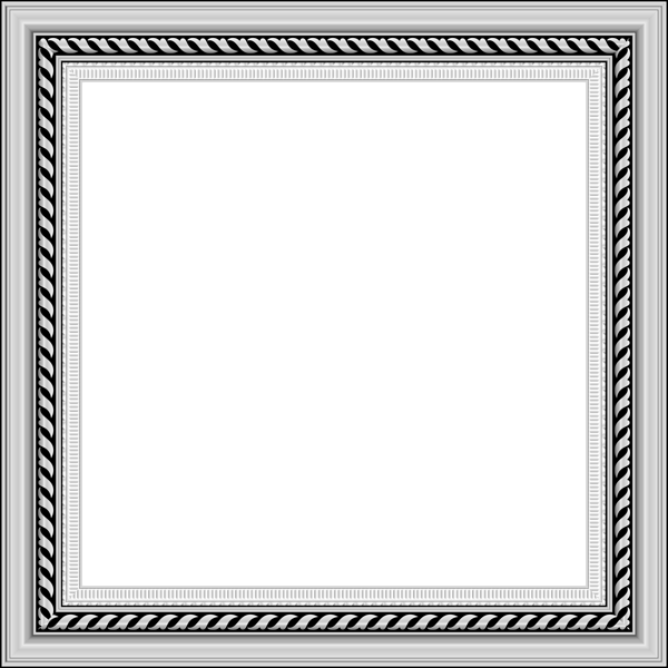 Silver Frame PNG Clipart