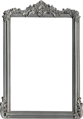 Silver Frame PNG Picture