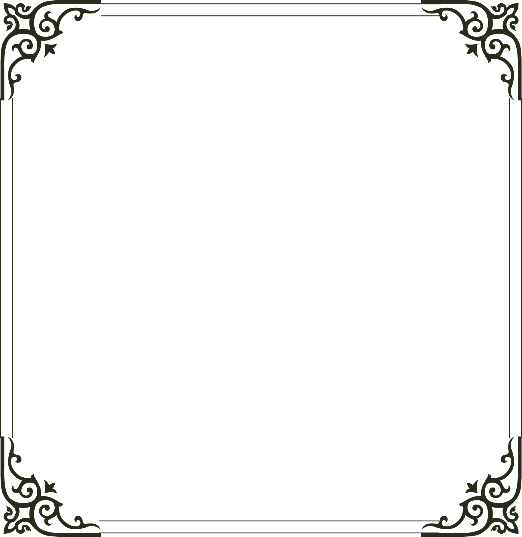Simple Frame PNG Pic