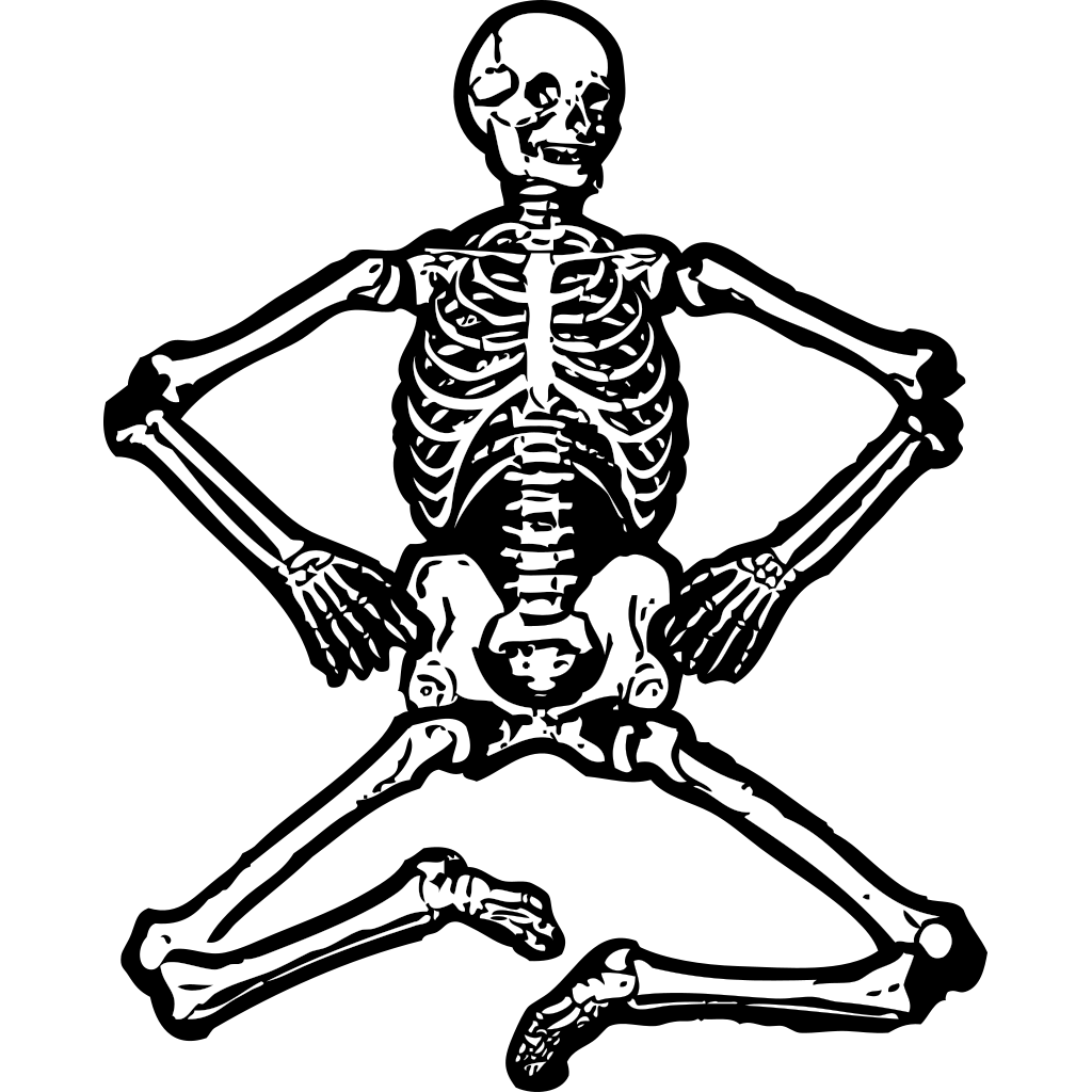 Skeleton Cartoon PNG File