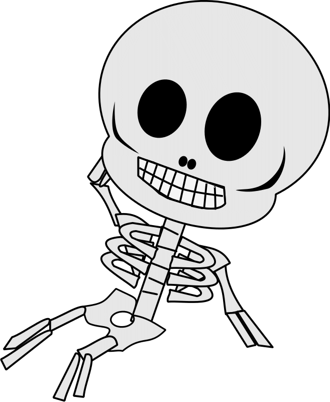 Skeleton Cartoon PNG Photos