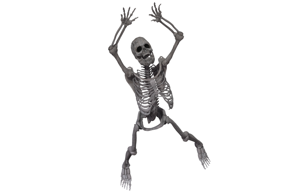 Skeleton Cartoon PNG Pic