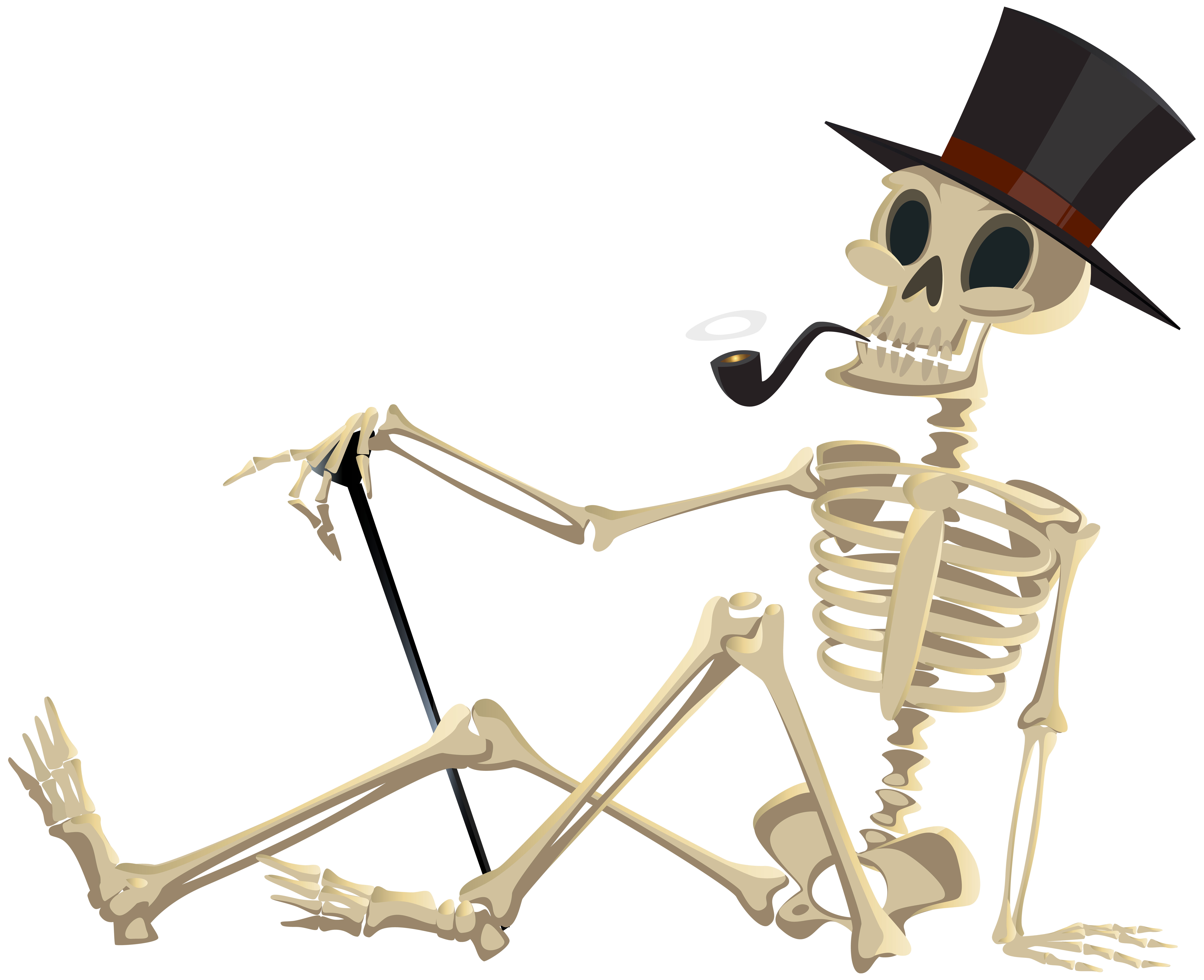 Skeleton Cartoon PNG Transparent