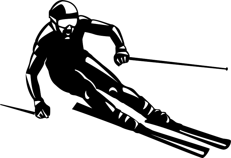 Skier PNG Photo