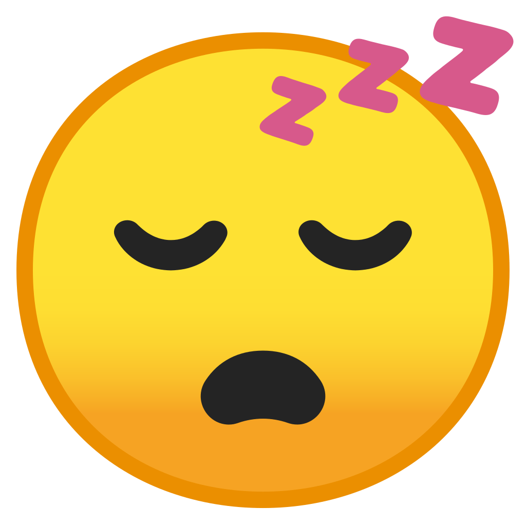 Sleeping Emoji PNG File