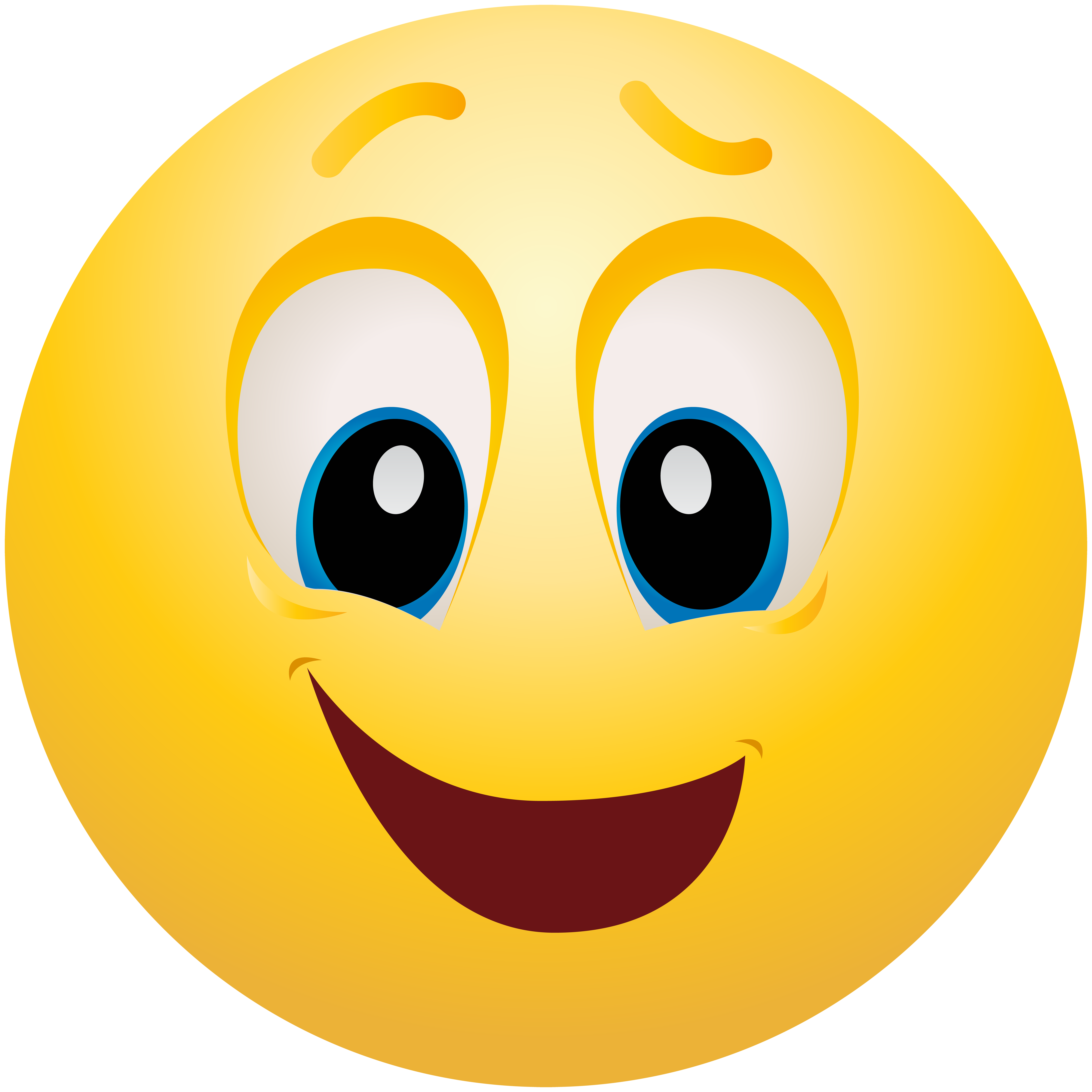 Smile Emoji PNG Pic