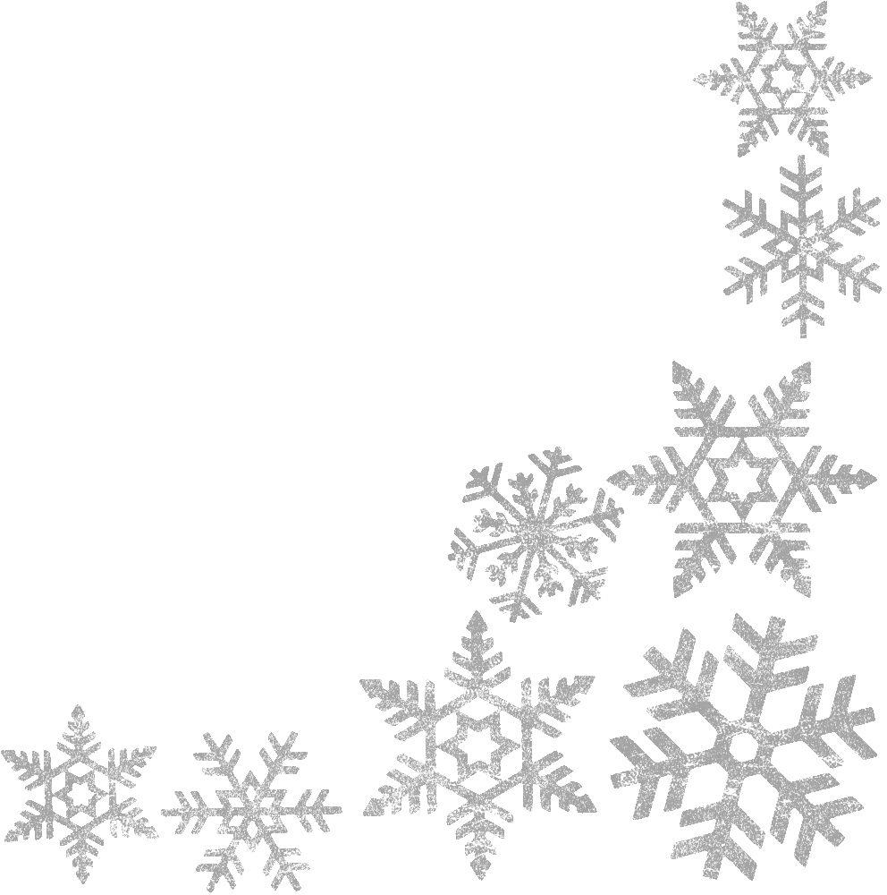 Snow Frame PNG HD Isolated