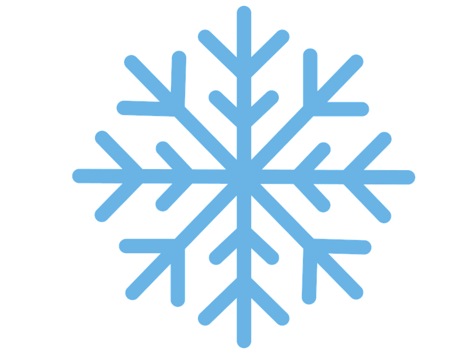 Snowflake Logo PNG Isolated Photo