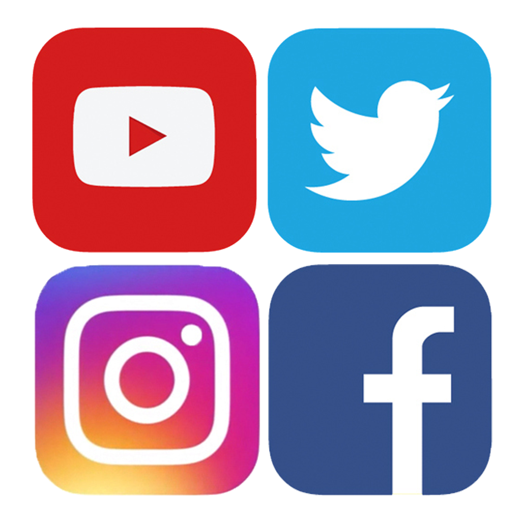 Social Media Logos PNG Picture