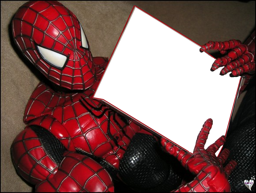 Spider Man Frame PNG Clipart