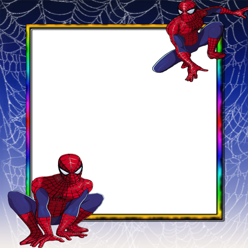 Spider Man Frame PNG HD