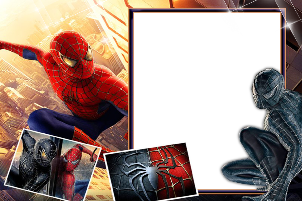 Spider Man Frame PNG Photos