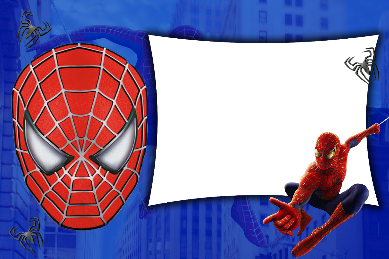 Spider Man Frame PNG Transparent