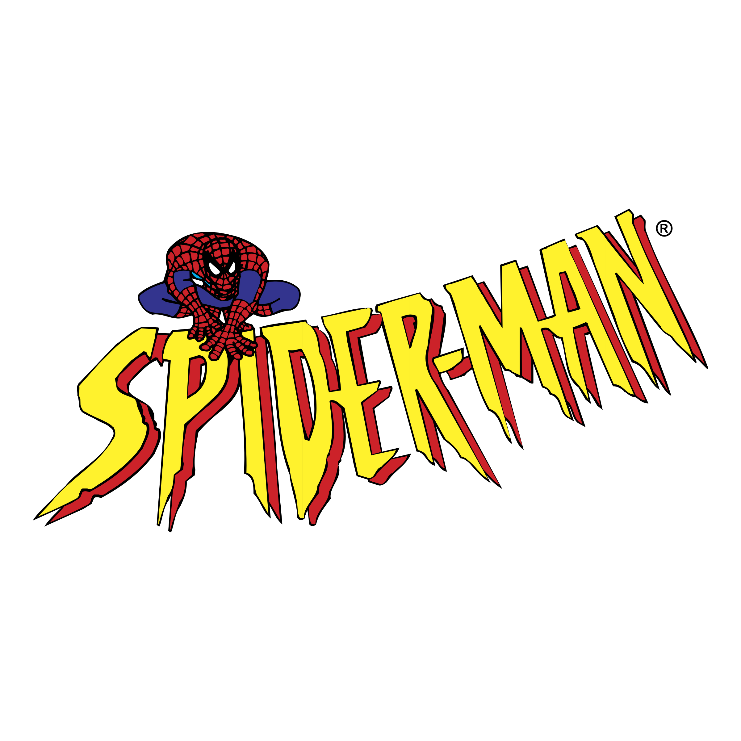 Spider Man Logo PNG Isolated File