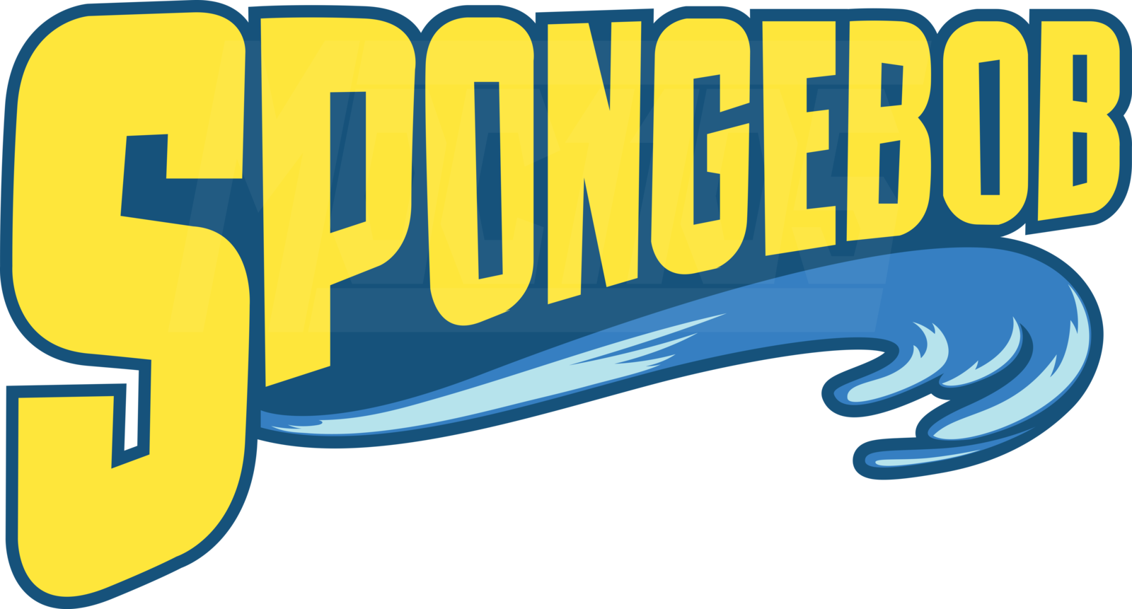 Spongebob Logo PNG Isolated Image
