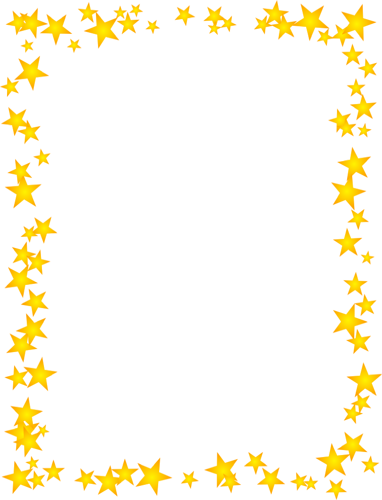 Star Frame PNG Transparent
