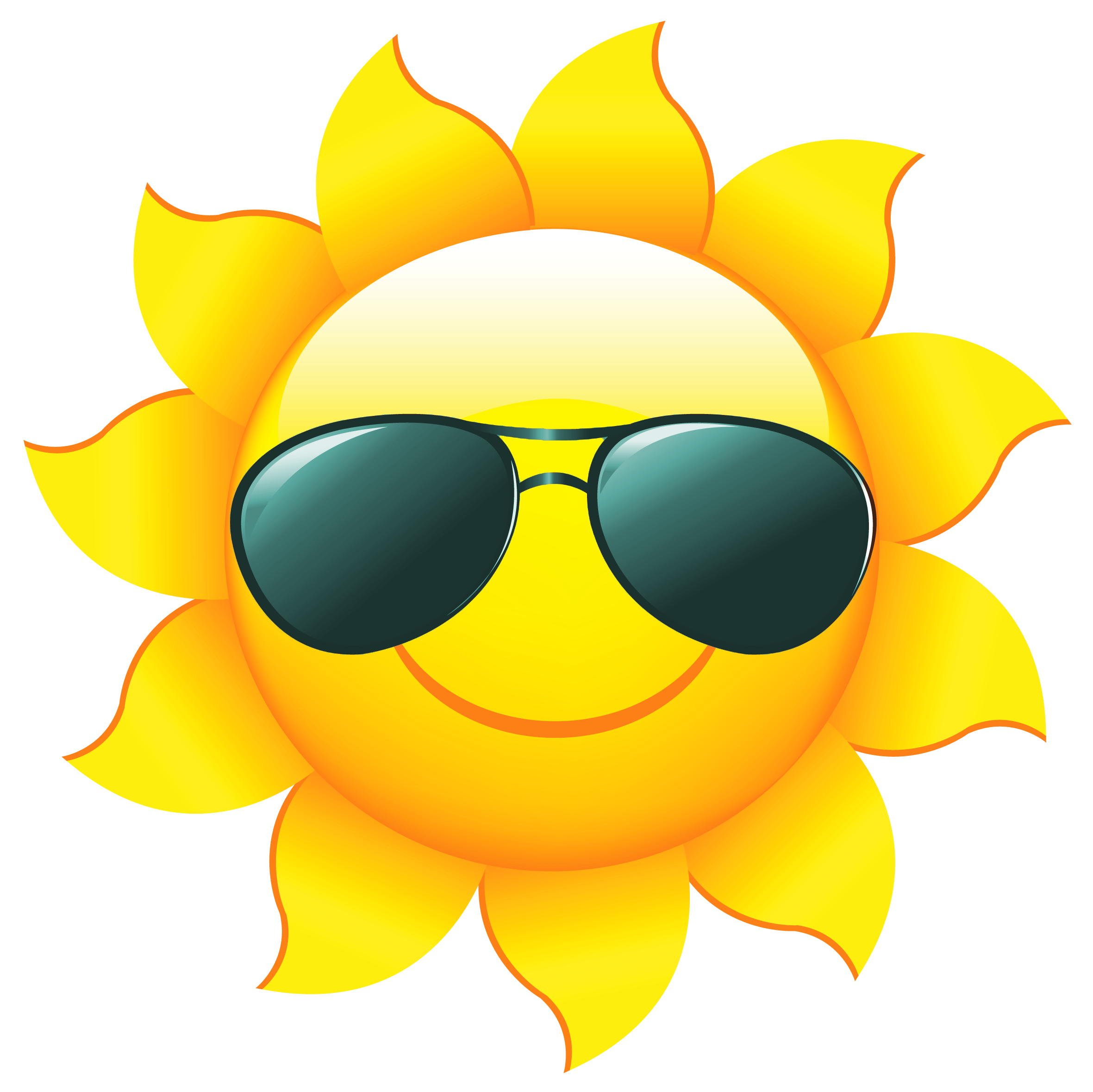 Sun Emoji PNG Picture