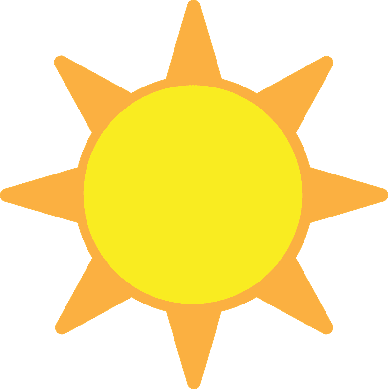 Sun Emoji PNG Transparent
