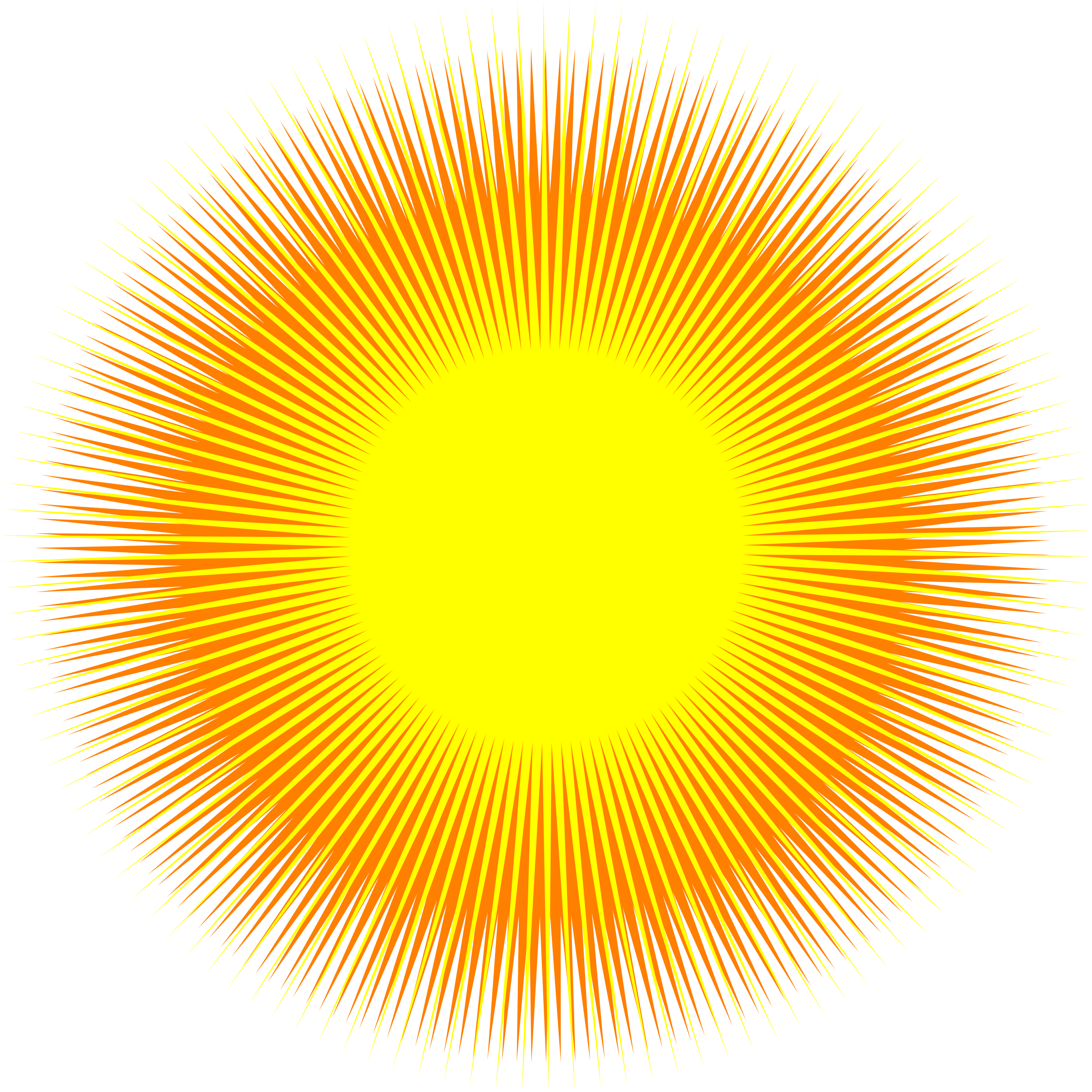 Sun Logo PNG Isolated Pic