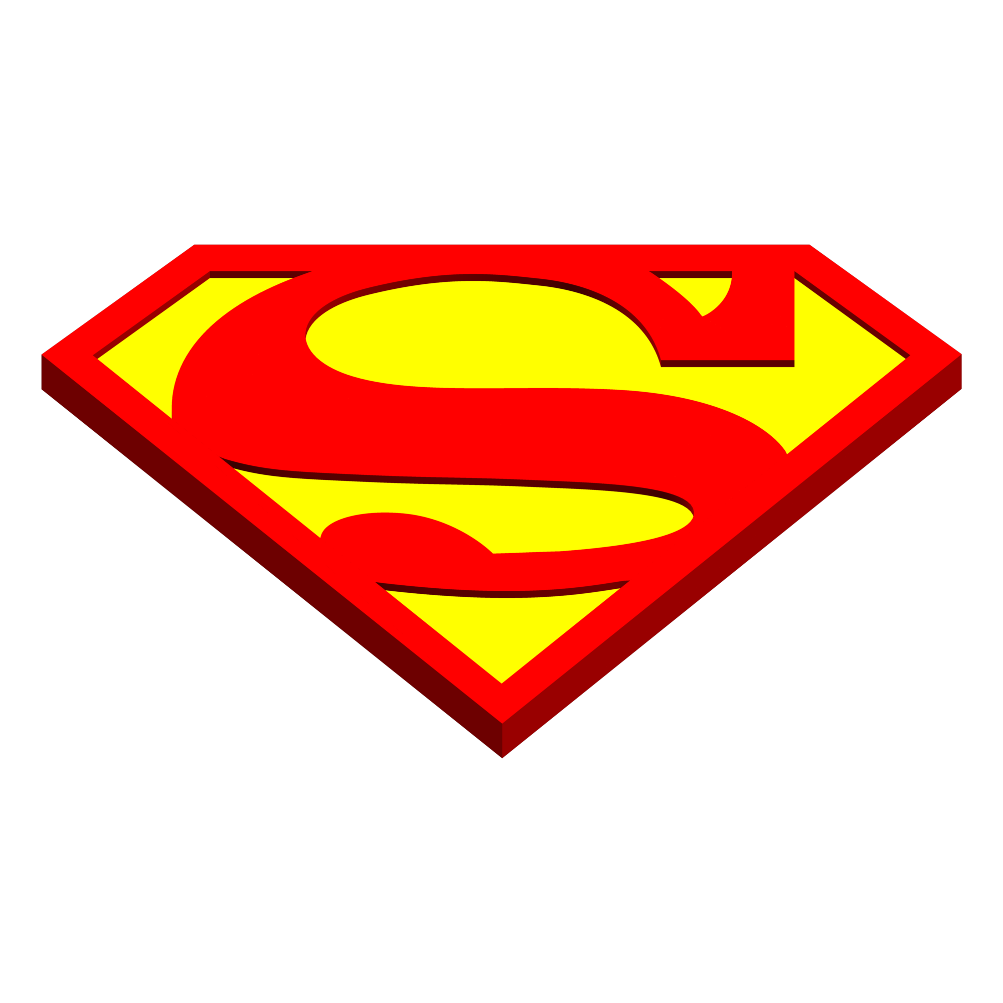 Superman Logo PNG HD Isolated