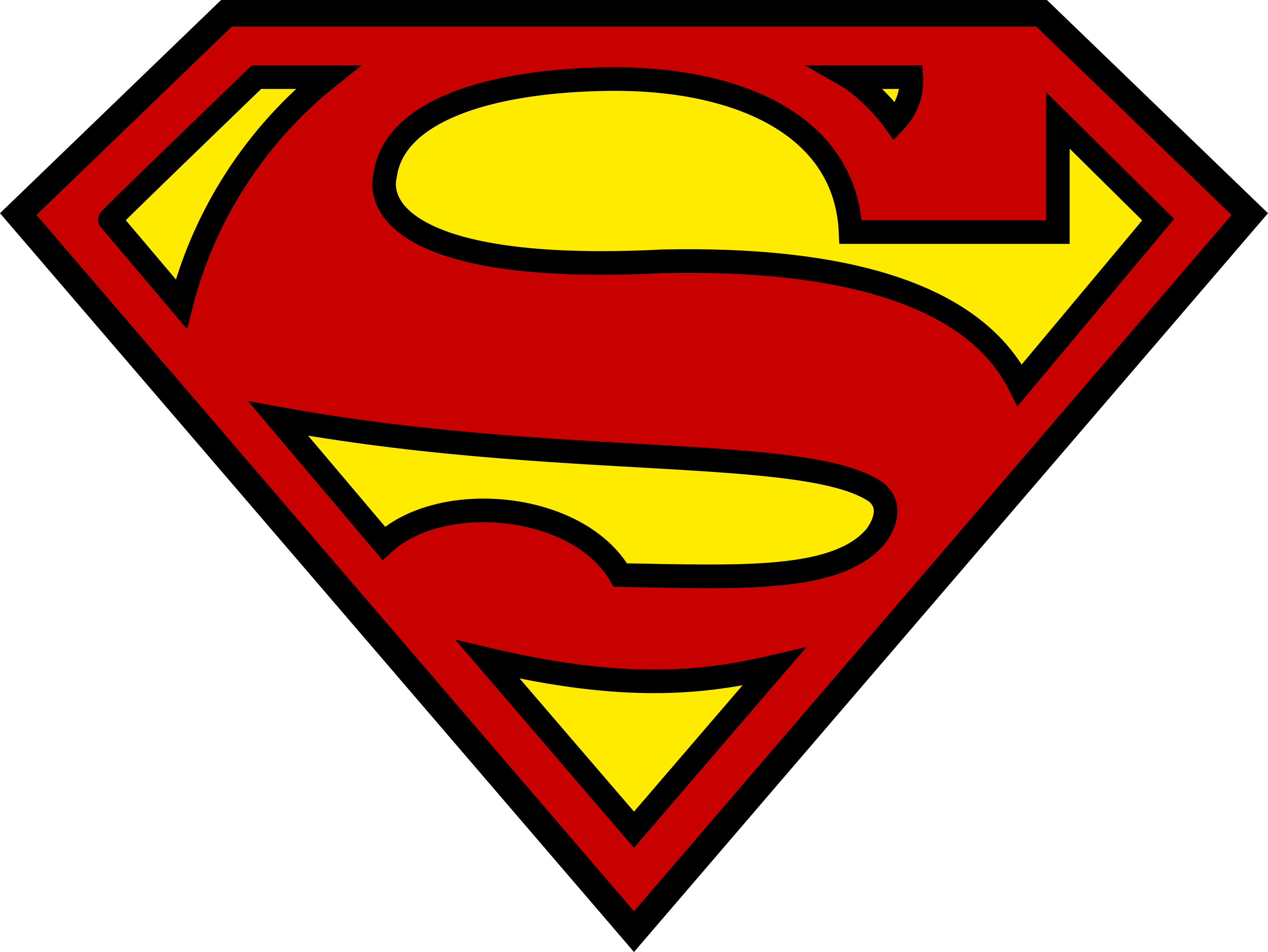 Superman Logo PNG Isolated HD
