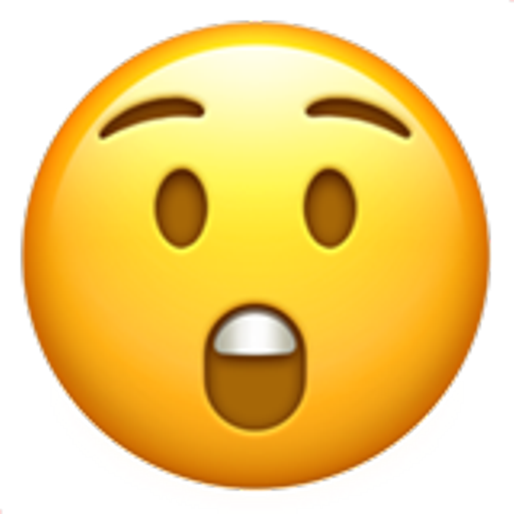 Surprised Emoji PNG Image