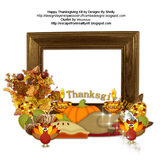 Thanksgiving Frame PNG HD