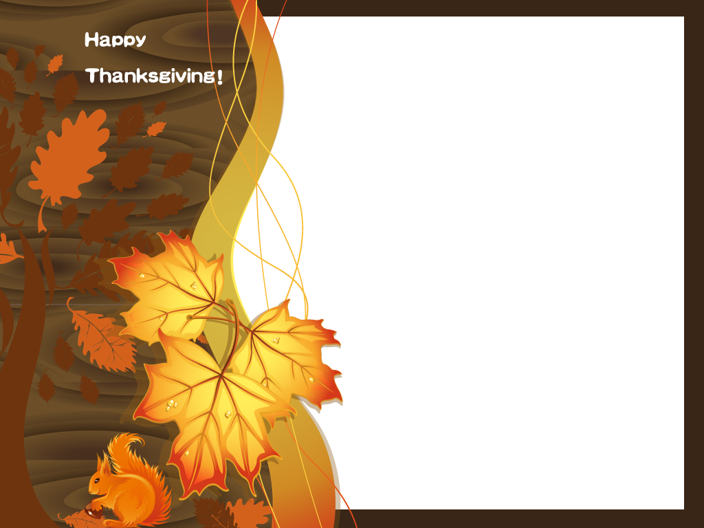 Thanksgiving Frame Transparent PNG