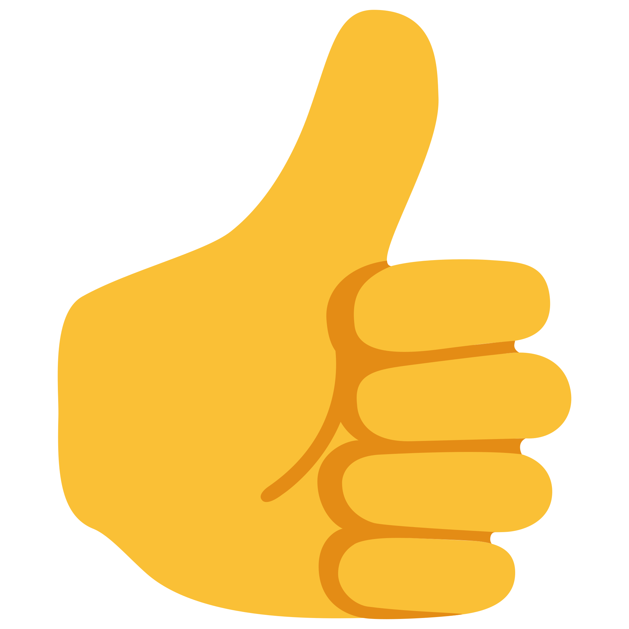 Thumbs Up Emoji PNG Photo