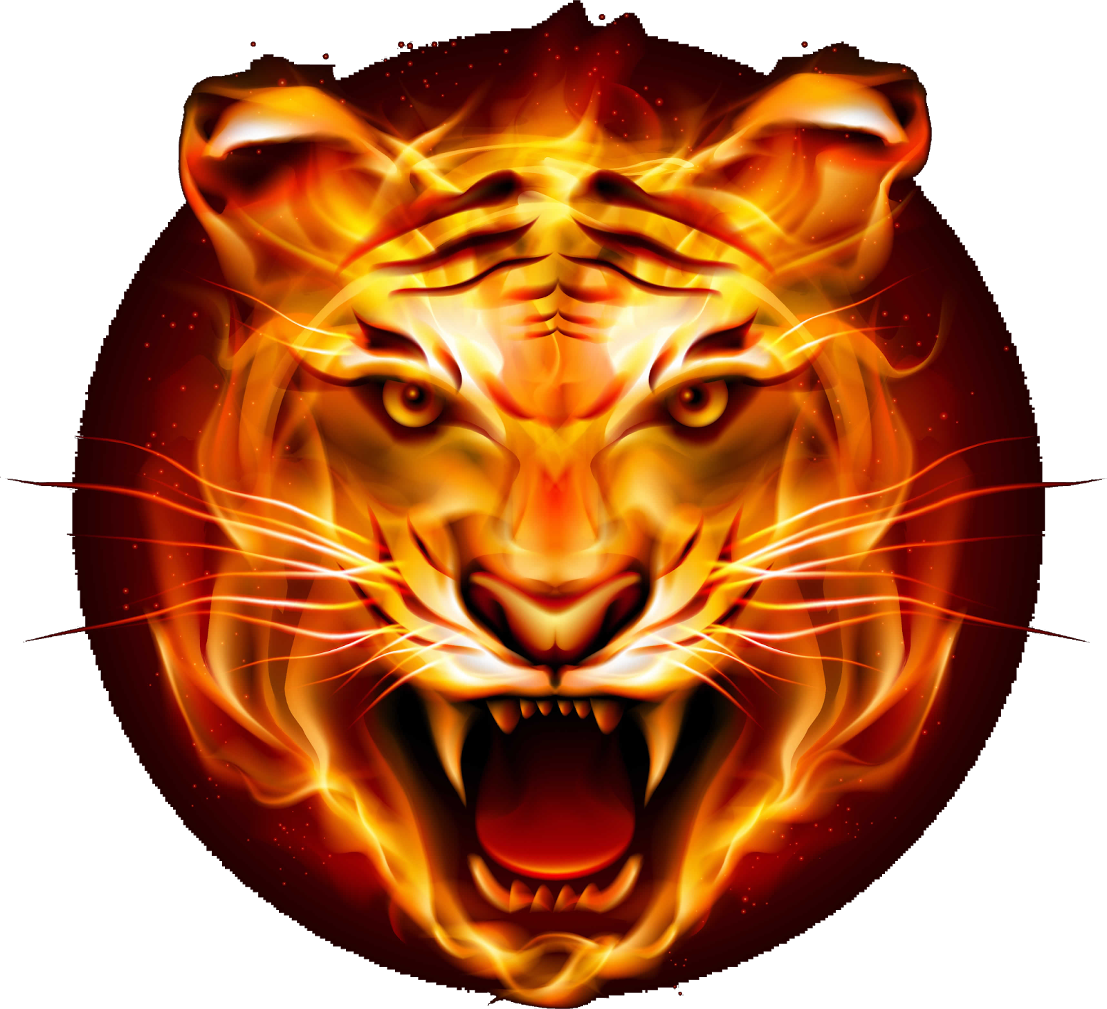 Tiger Logo PNG Isolated File