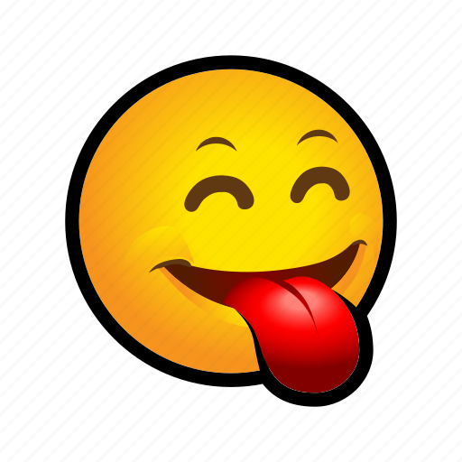 Tongue Out Emoji PNG HD
