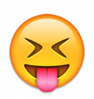 Tongue Out Emoji PNG Pic