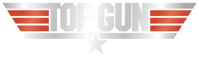 Top Gun Logo PNG Clipart