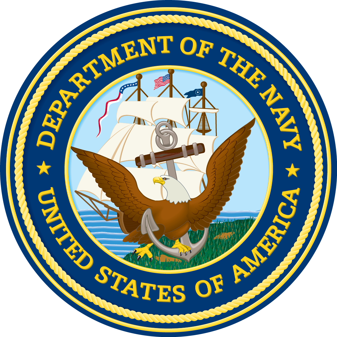 U.S. Navy Logo PNG Isolated Pic
