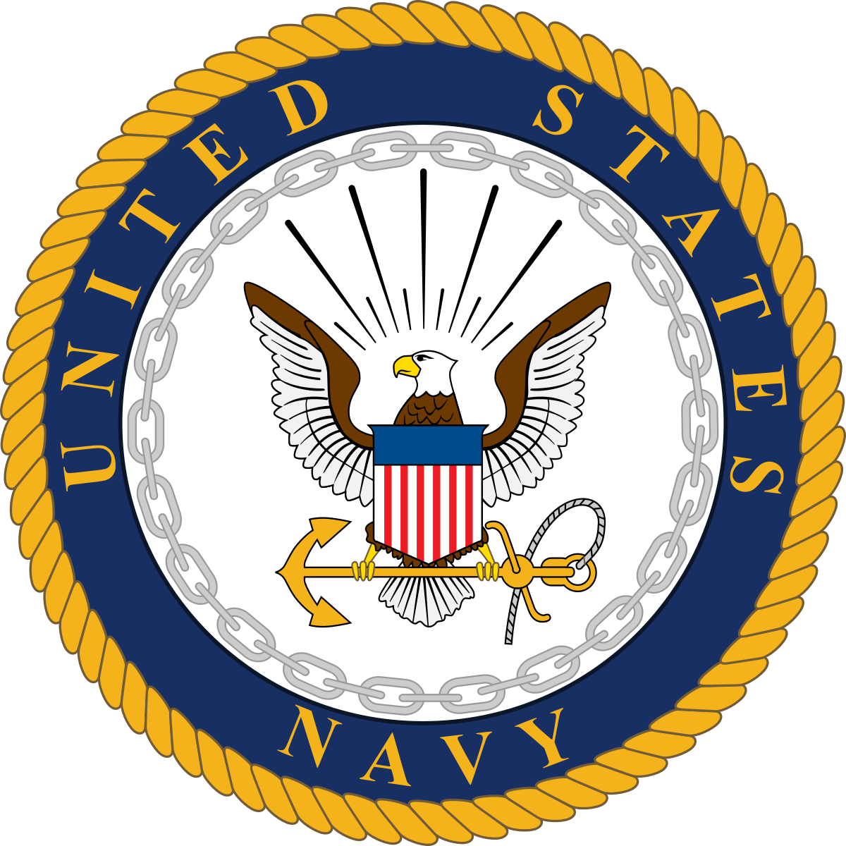 United States Navy Logo PNG File