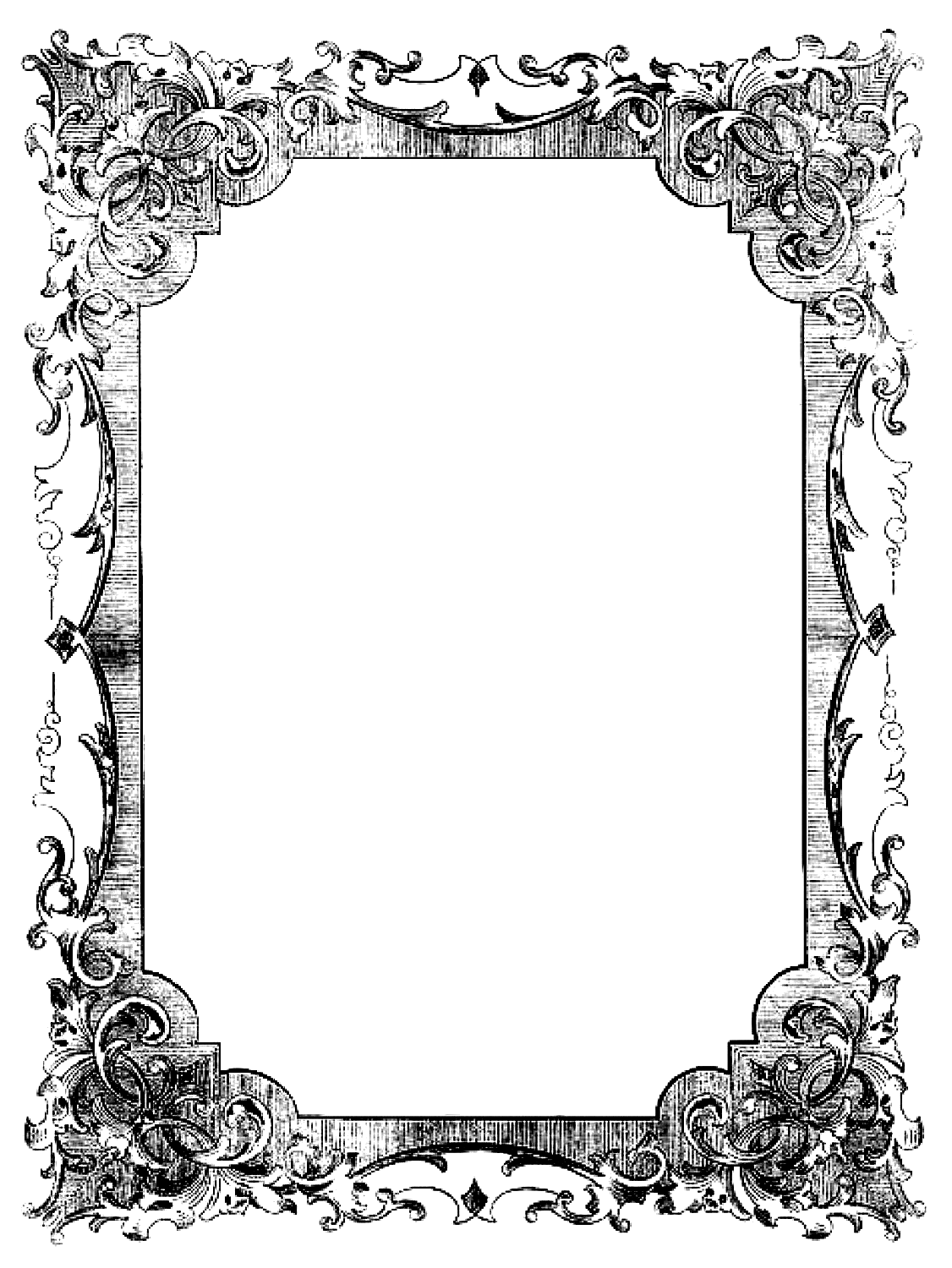Victorian Frame PNG Clipart