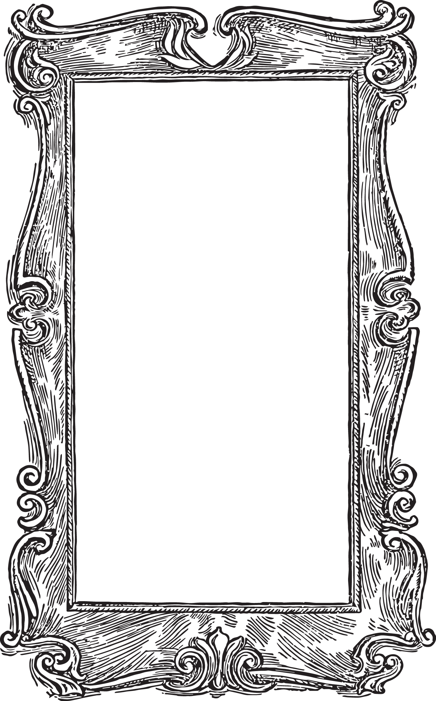 Victorian Frame PNG Pic