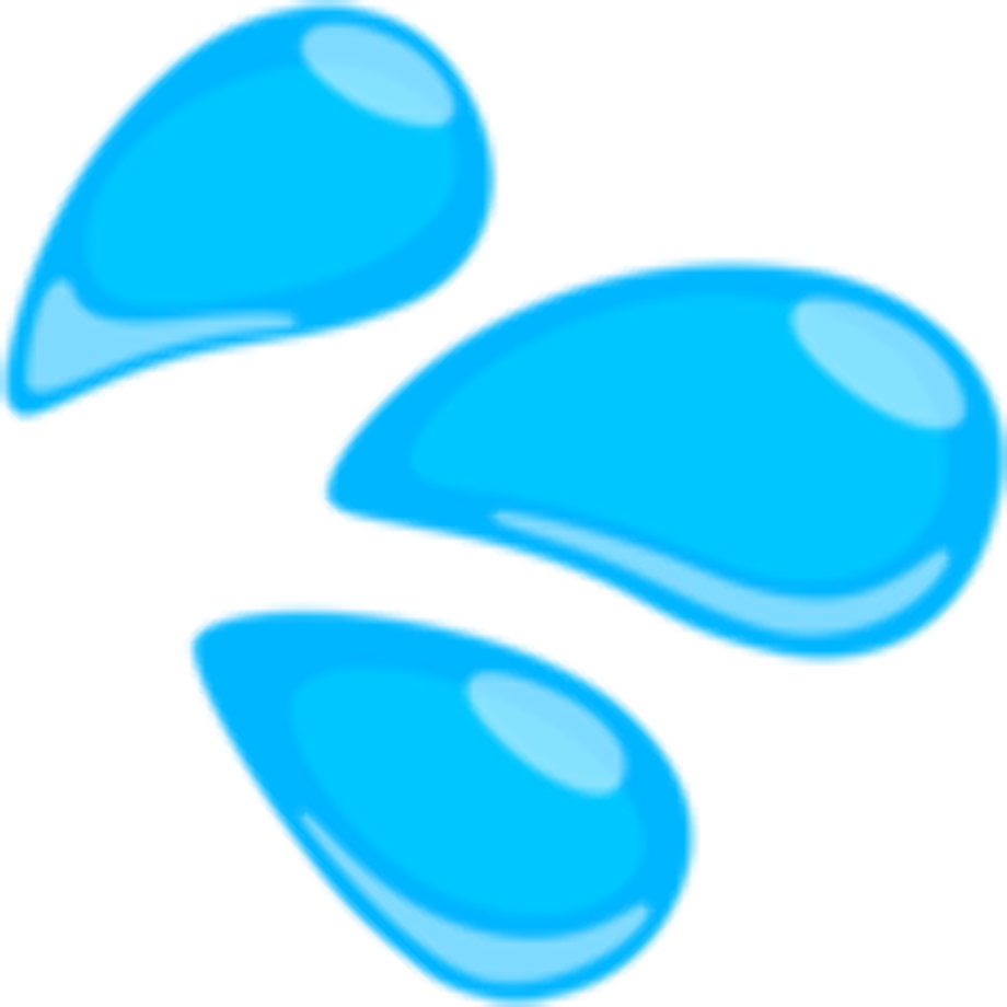 Water Emoji PNG