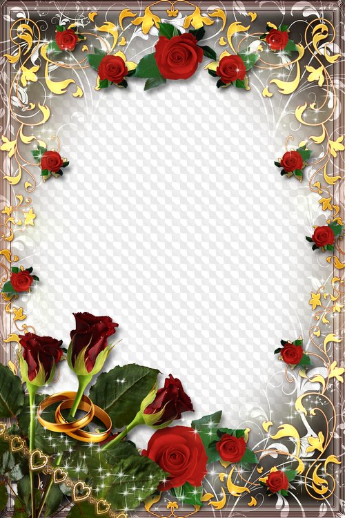 Wedding Frame PNG Clipart