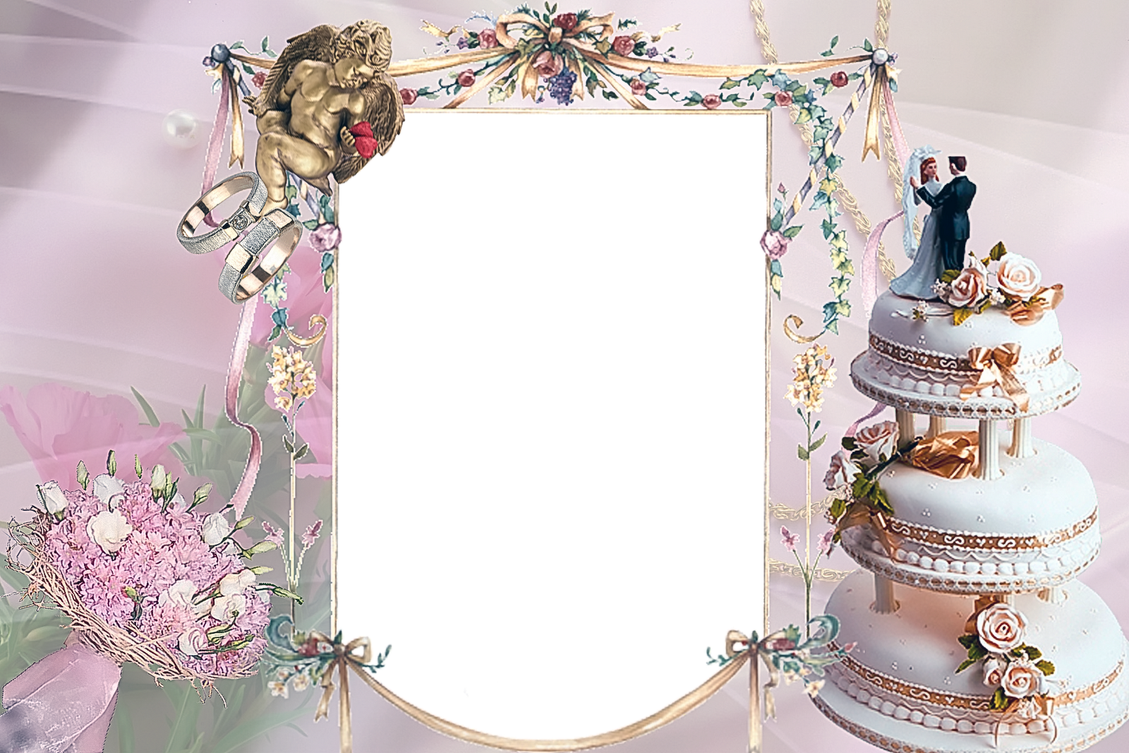 Wedding Frame PNG Image