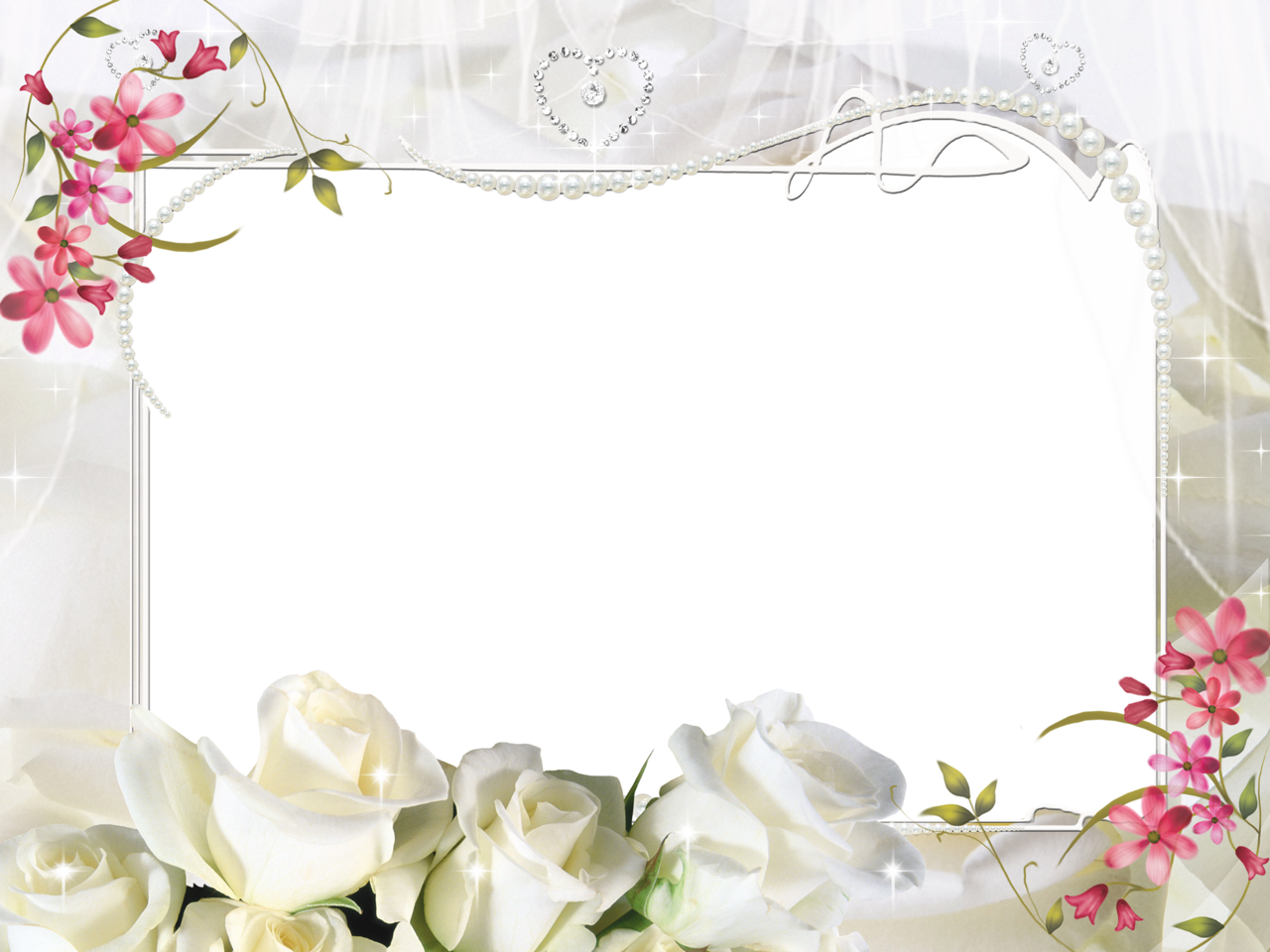 Wedding Frame PNG Isolated Pic