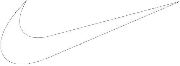 White Nike Logo PNG HD